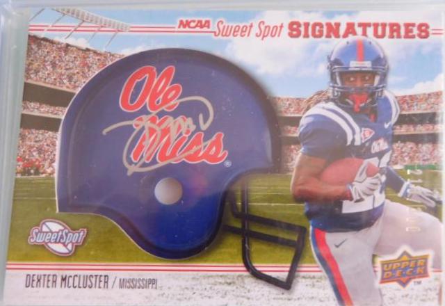 Devin McCluster #159 Football Cards 2010 Upper Deck Sweet Spot Signatures