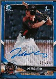 Jake McCarthy [Blue Wave Refractor] #CDA-JM