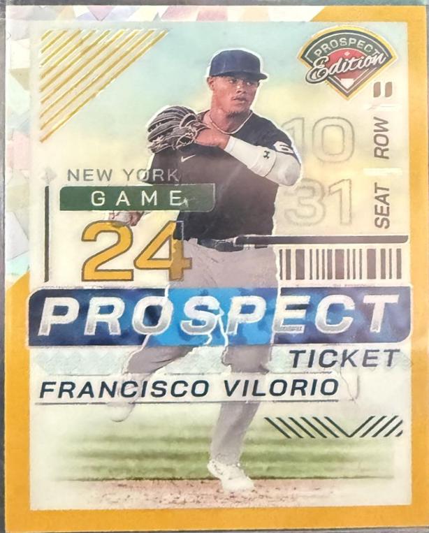 Francisco Vilorio [Gold Ice Ticket Holo] #26