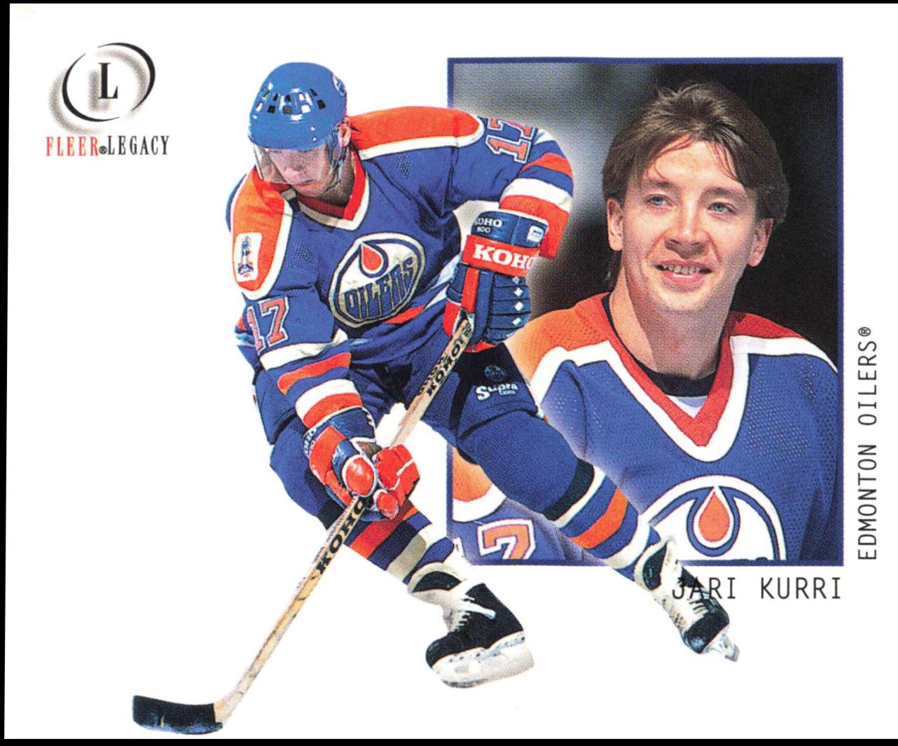 Jari Kurri #57 2001 Fleer Legacy Hockey