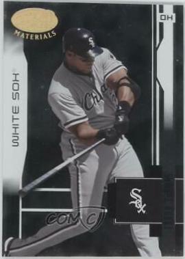 Frank Thomas #38 Baseball Cards 2003 Leaf Certified Materials
