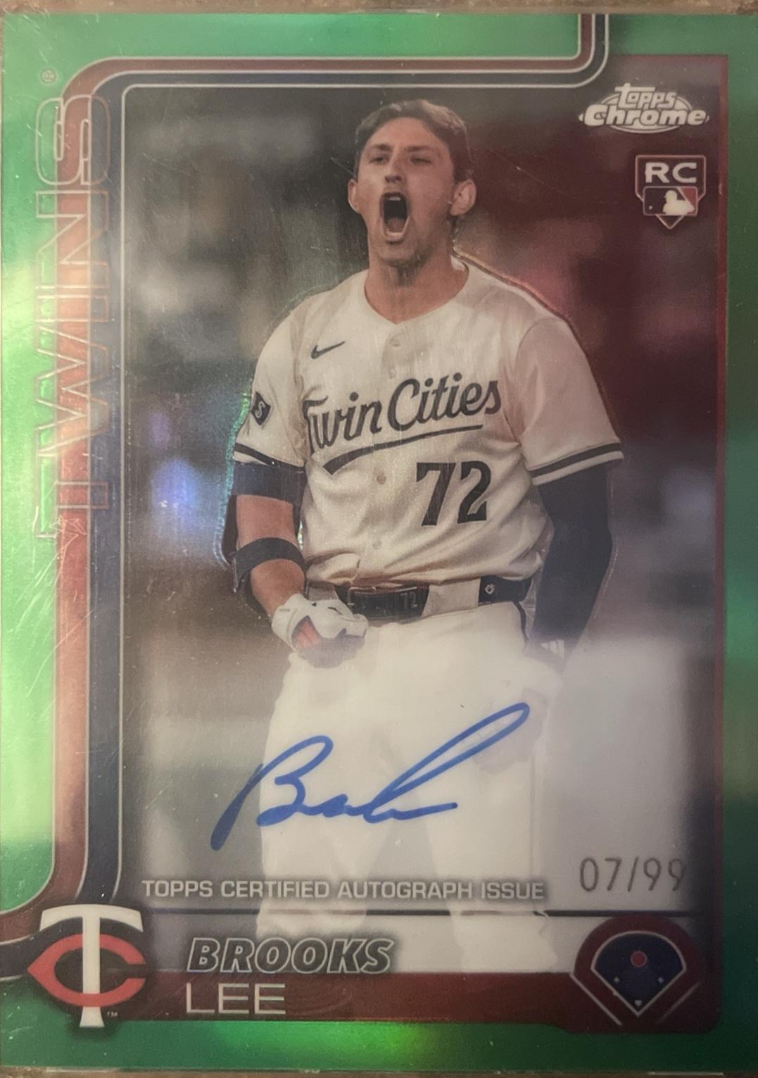 Brooks Lee [Green Refractor] #RA-BL
