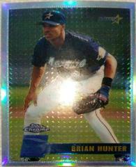 Brian Hunter [Refractor] #108 Baseball Cards 1996 Topps Chrome Prices
