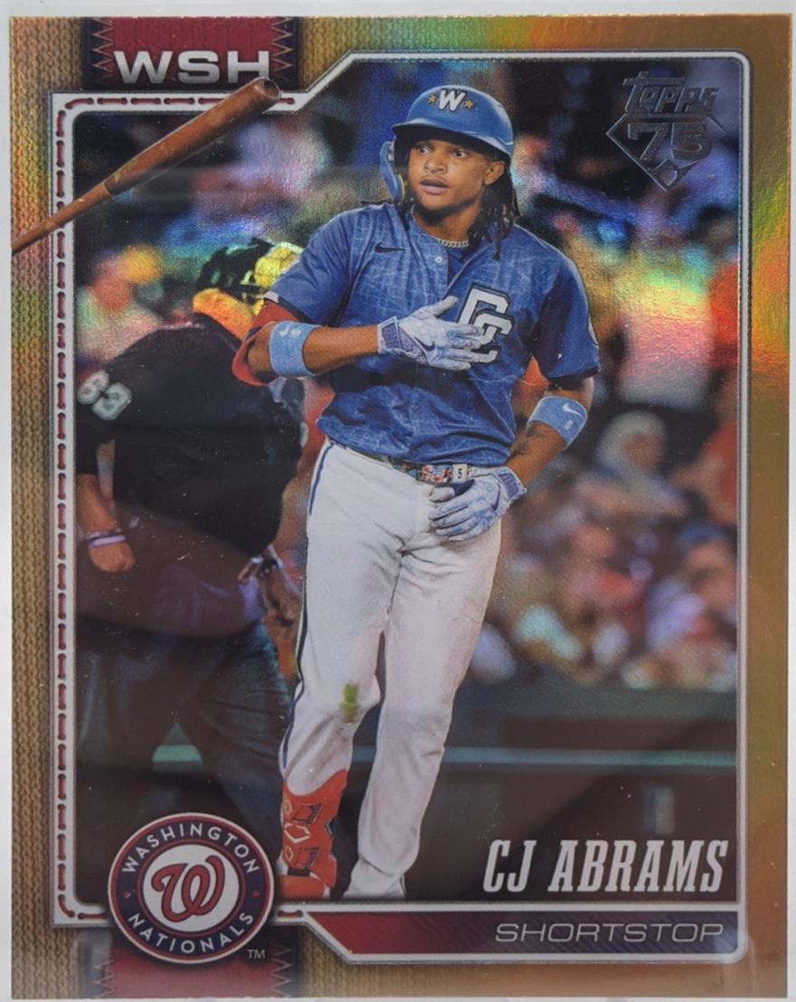 CJ Abrams [Gold Holo] #152