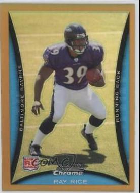 Ray Rice [Gold Refractor] #BC73
