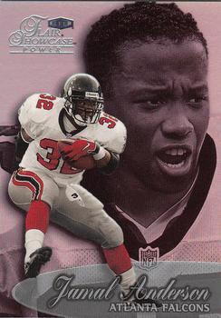 Jamal Anderson #2 Football Cards 1999 Flair Showcase