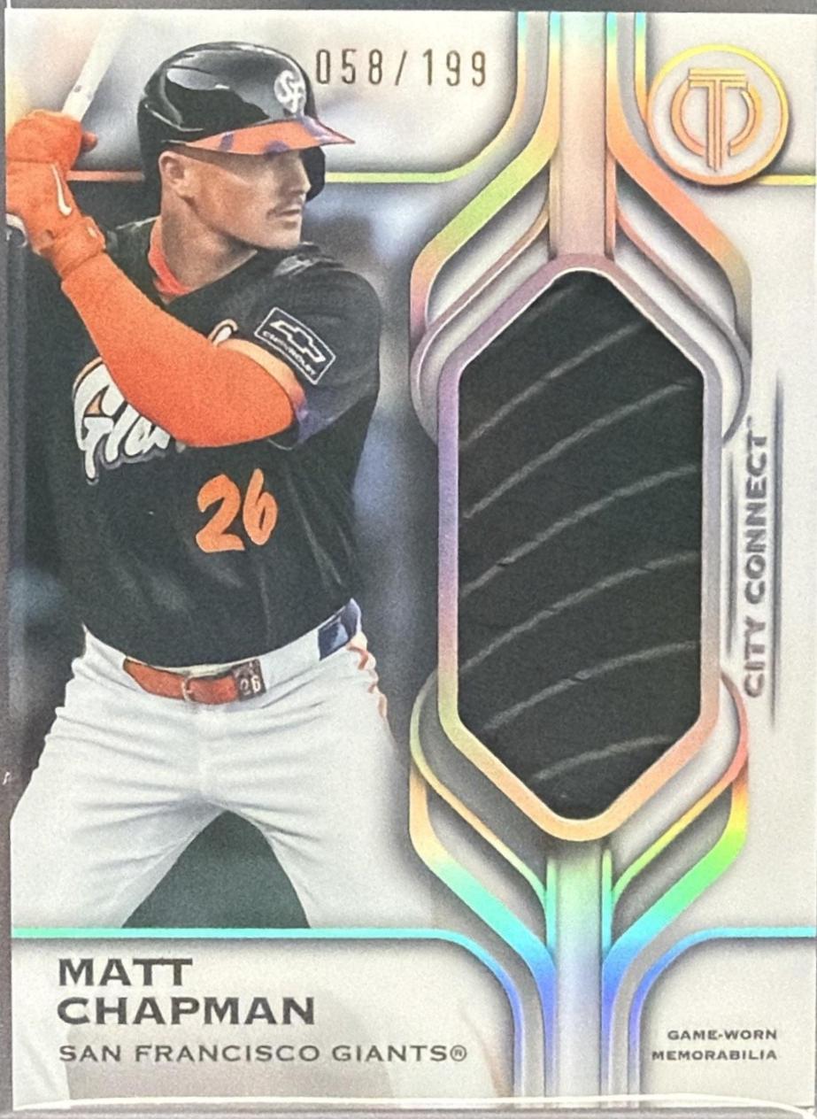 Matt Chapman #T-MC 2026 Topps Tribute Baseball Tributaries Relics