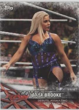 Dana Brooke #84 Wrestling Cards 2017 Topps WWE Road To Wrestlemania