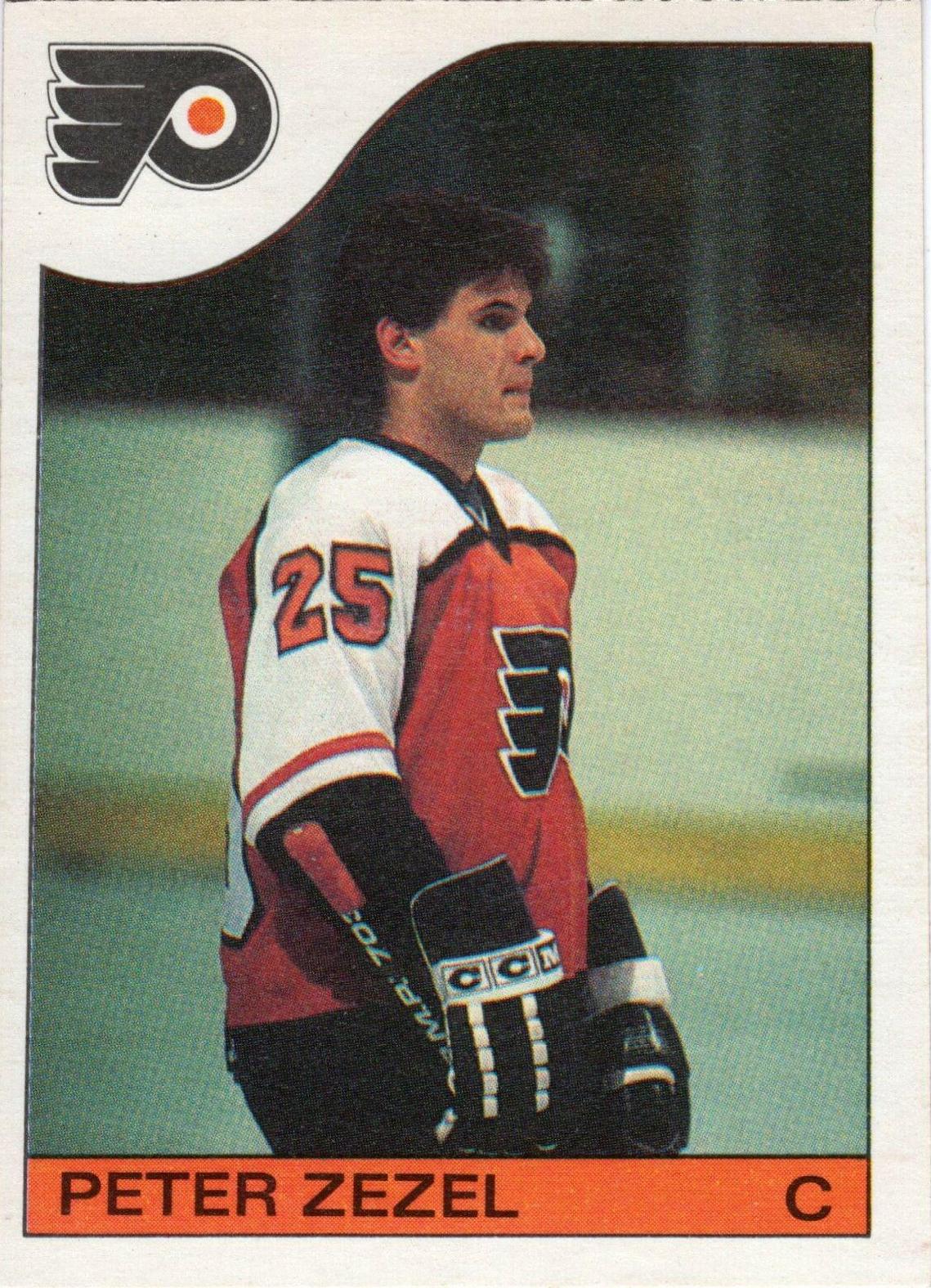 Peter Zezel #24 Hockey Cards 1985 O-Pee-Chee