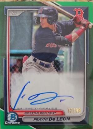 Fraymi De Leon [Green Lava Refractor] #CPA-FD