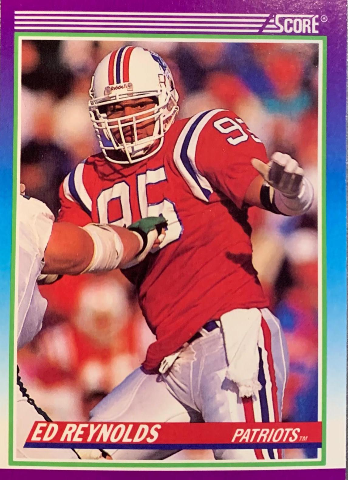 Ed Reynolds #528 Football Cards 1990 Panini Score