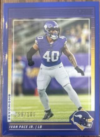 Ivan Pace Jr. [Showcase] #186 Prices | 2024 Panini Score | Football Cards
