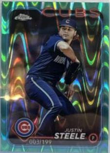 Justin Steele [RayWave Aqua Refractor] #258