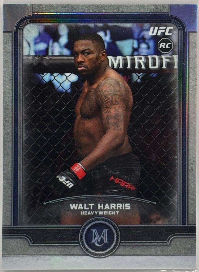 Walt Harris #6 Ufc Cards 2019 Topps UFC Museum Collection