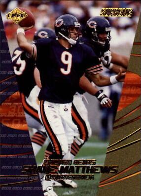 Shane Matthews #24 Football Cards 2000 Collector's Edge Supreme