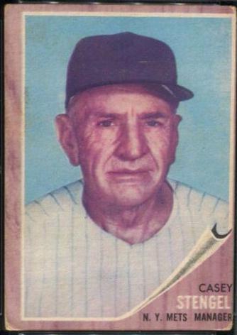 Casey Stengel #29 Baseball Cards 1962 Venezuela Topps