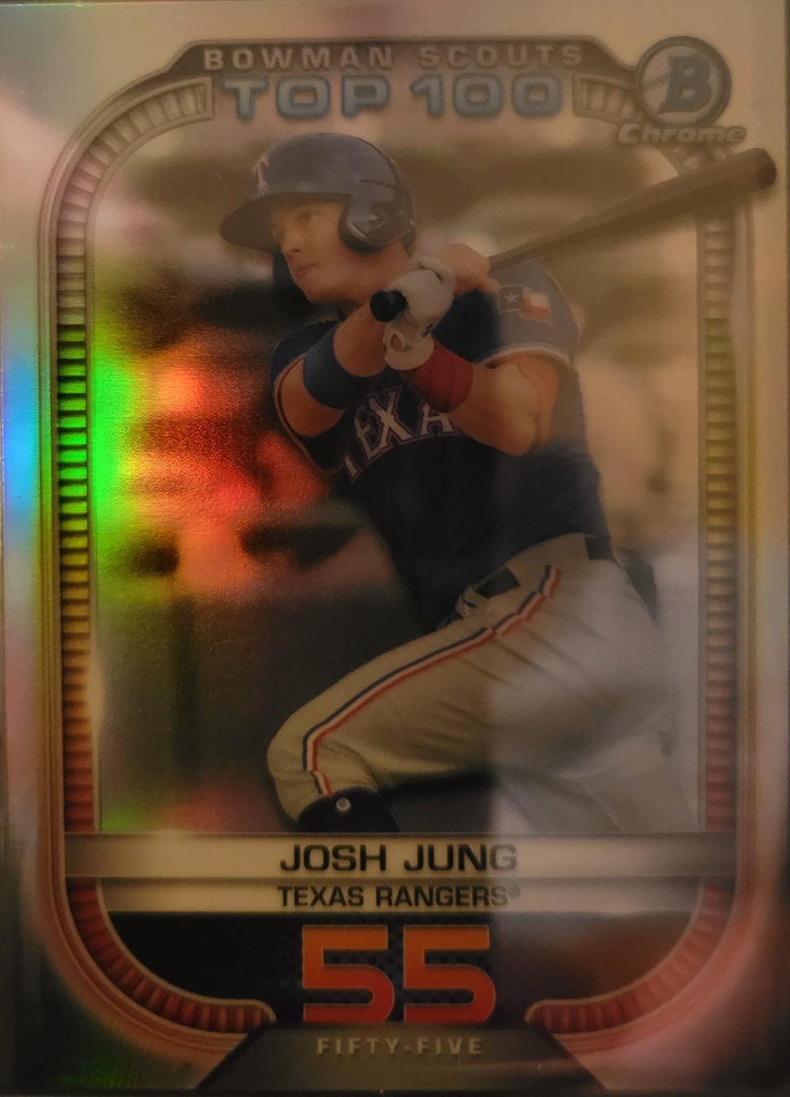 Josh Jung #BTP-55 Prices | 2021 Bowman Scout's Top 100 | Baseball