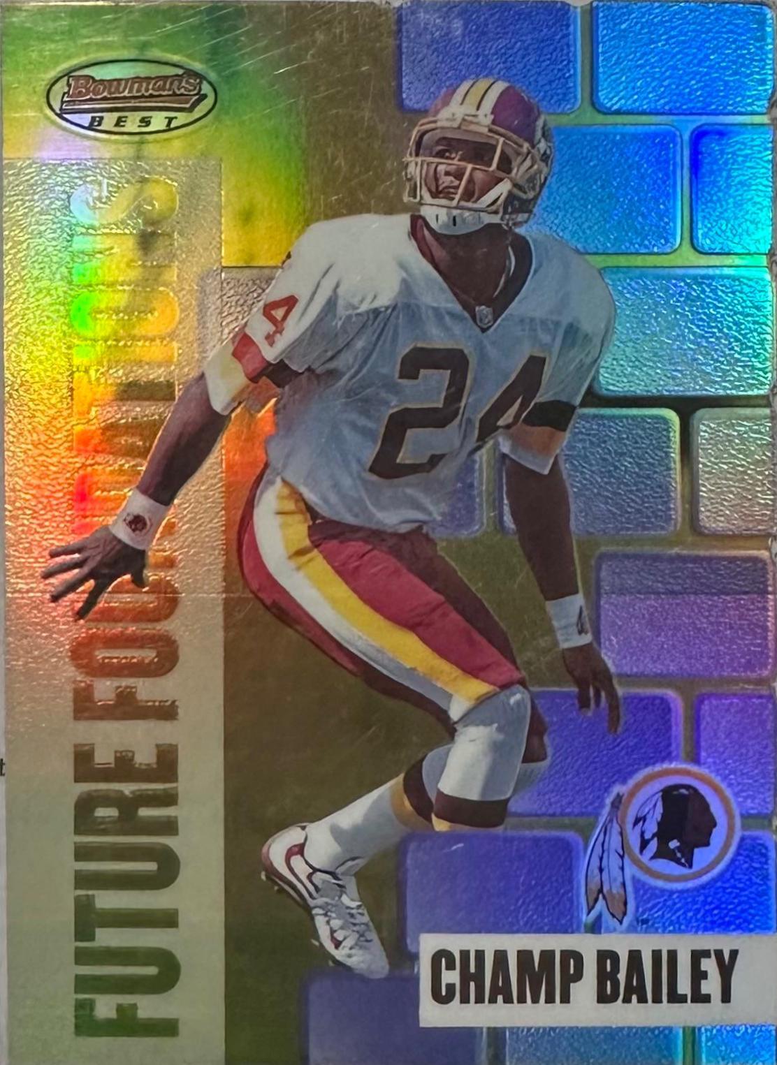 Champ Bailey #FF14 Football Cards 1999 Bowman's Best Future Foundation