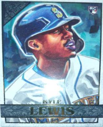Kyle Lewis #34 Baseball Cards 2020 Topps Gallery