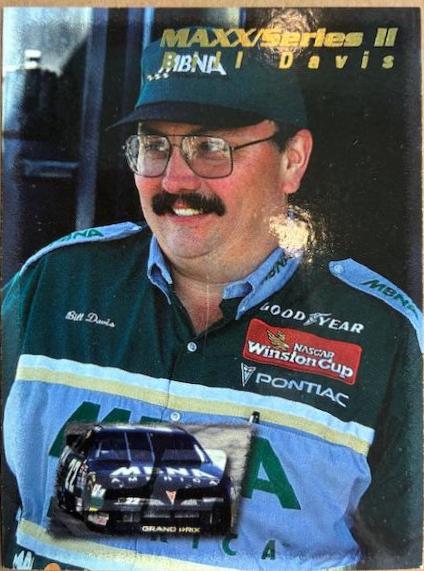 Bill Davis #194 Racing Cards 1995 MAXX