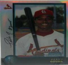 Pablo Ozuna [Refractor] #430 Baseball Cards 1998 Bowman Chrome Prices