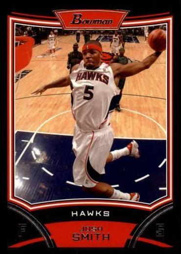 Josh Smith #6 Basketball Cards 2008 Bowman