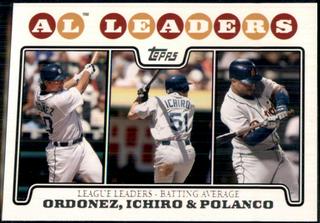 Ichiro, Maglio Ordonez, Placido Polanco