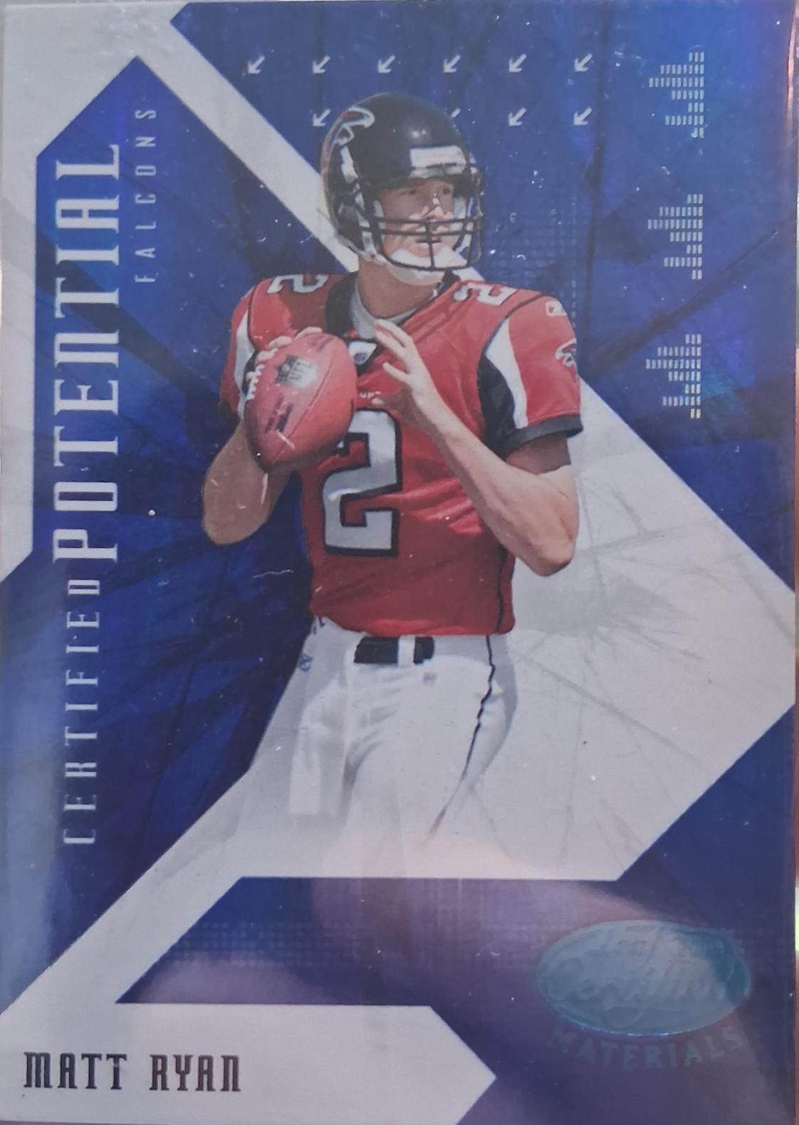 Matt Ryan #CB-11 2008 Leaf Certified Materials Potential Football