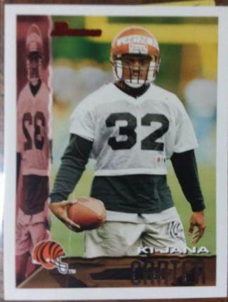 Ki Jana Carter #1 Football Cards 1995 Bowman