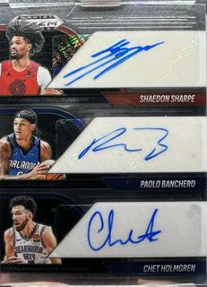 Chet Holmgren / Paolo Banchero  / Shaedon Sharpe