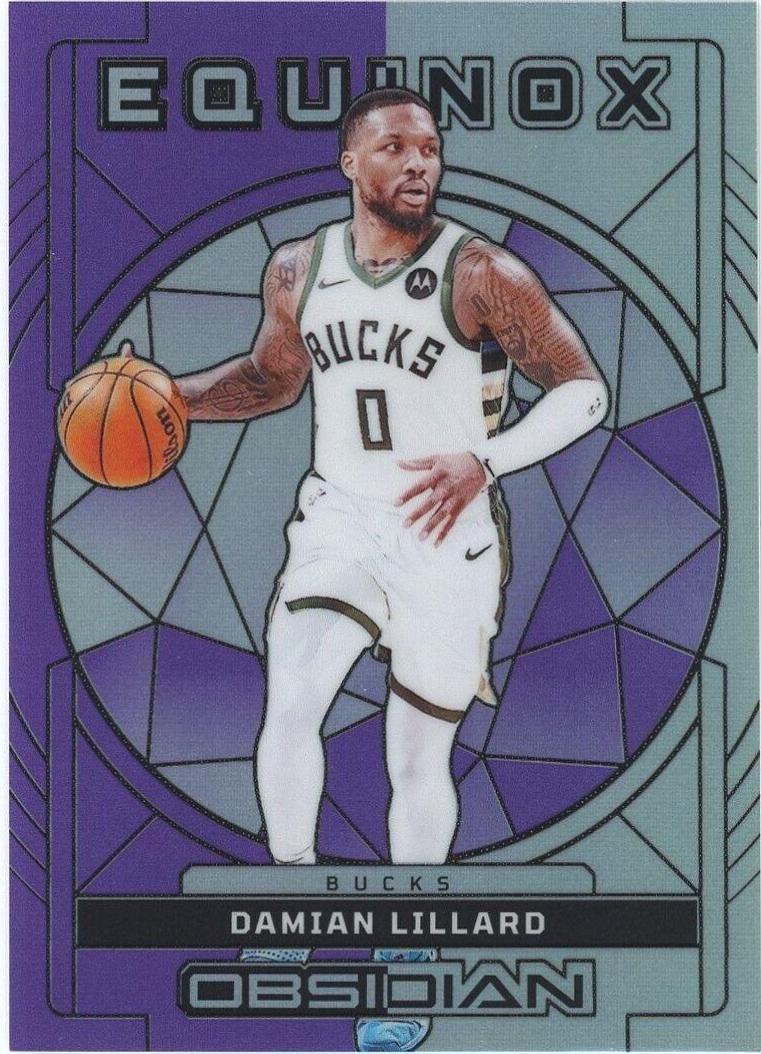 Damian Lillard [Purple Flood Electric Etch] #21