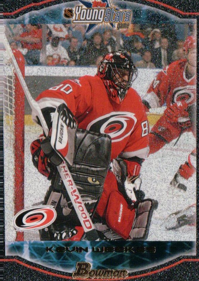 Kevin Weekes #60 2002 Bowman Young Stars Hockey
