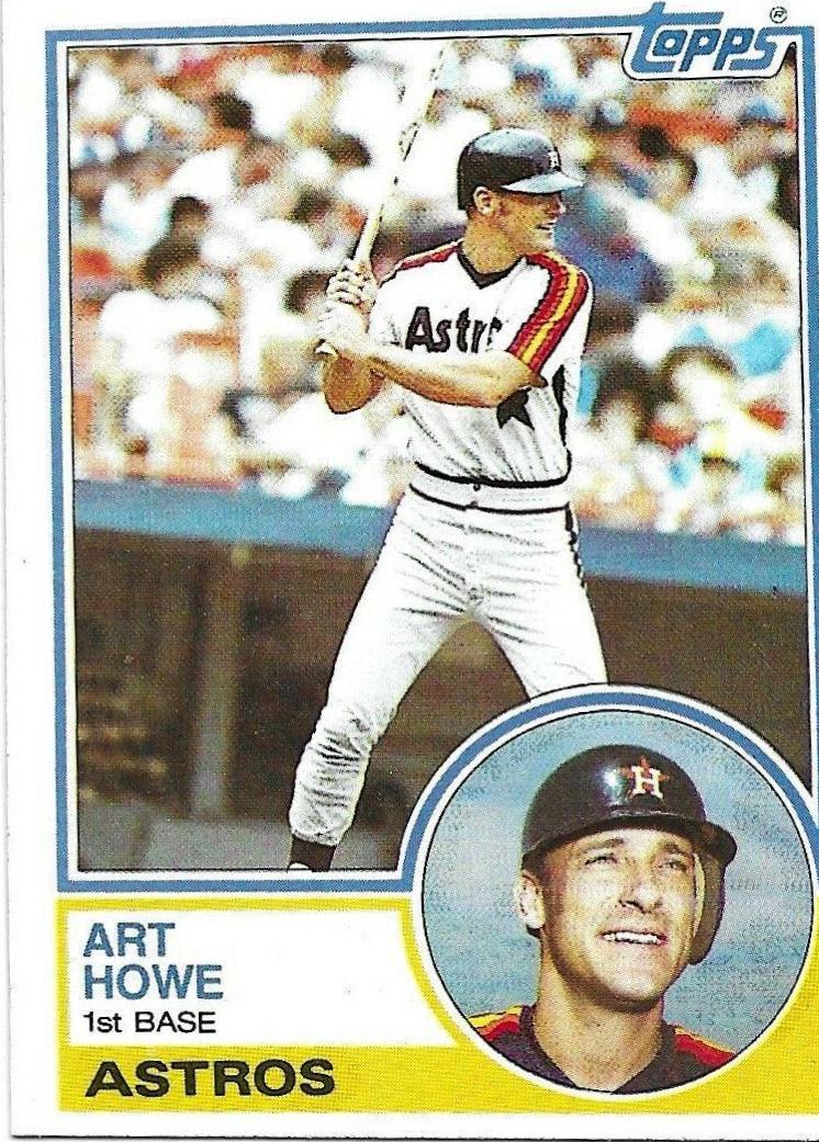 Art Howe (1983 Topps)