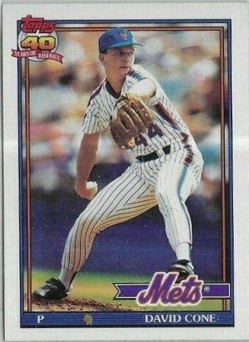 David Cone #680 Baseball Cards 1991 Topps