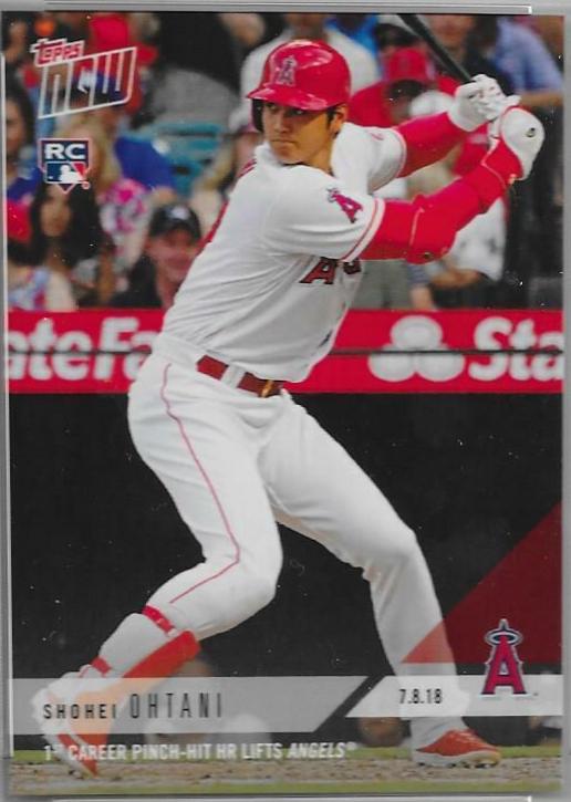 Shohei Ohtani #432 Baseball Cards 2018 Topps Now