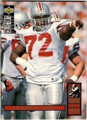 Dan Wilkinson #5 Football Cards 1994 Collector's Choice