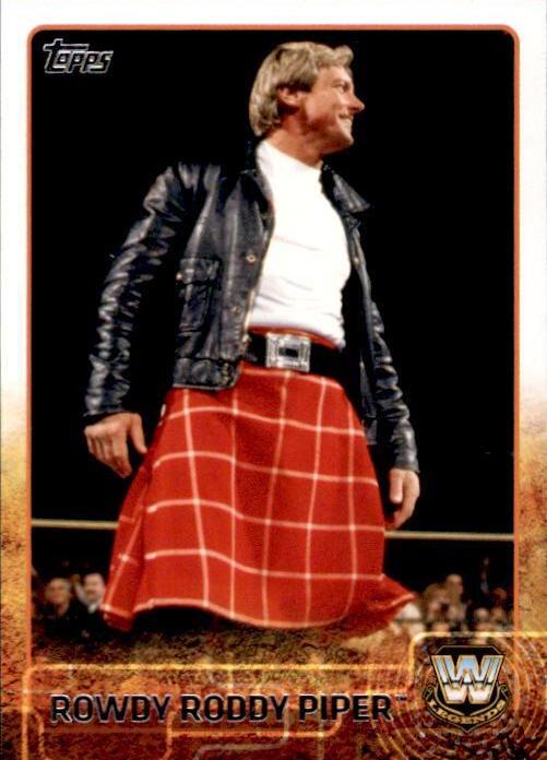 Rowdy Roddy Piper #97 Wrestling Cards 2015 Topps WWE