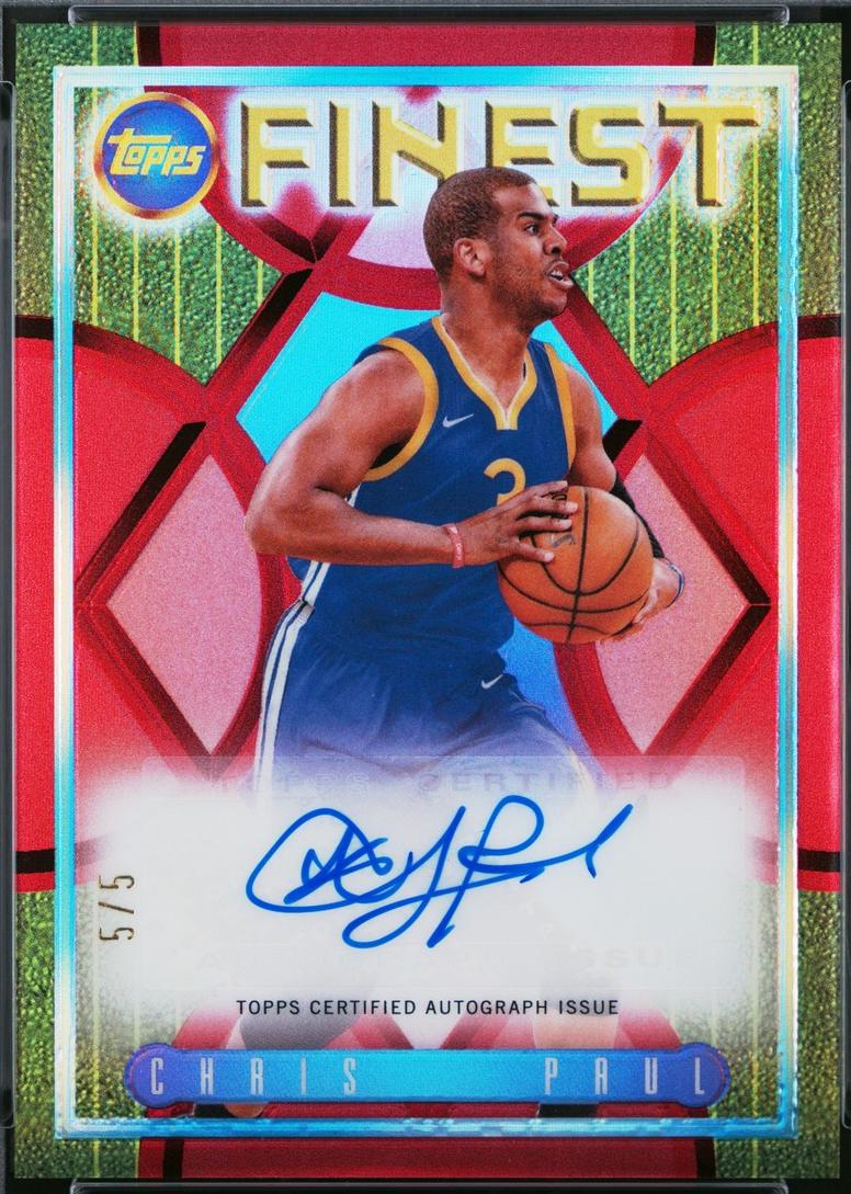 Chris Paul [Red Refractor] #FLA-CP