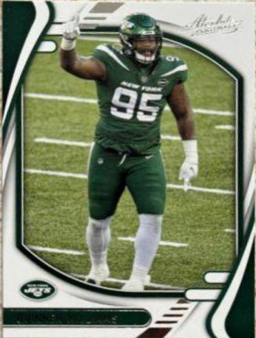 Quinnen Williams #90 Football Cards 2021 Panini Absolute