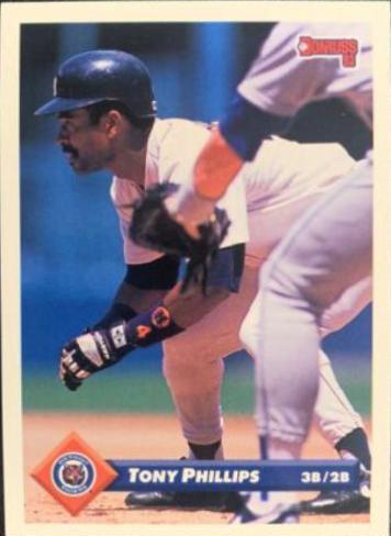 Tony Phillips #701 Baseball Cards 1993 Donruss