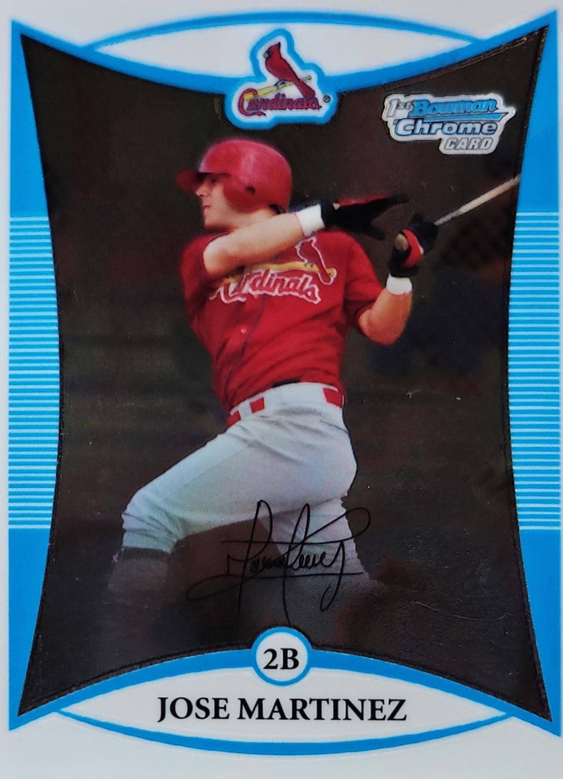 Jose Martinez #BCP106 Baseball Cards 2008 Bowman Chrome Prospects