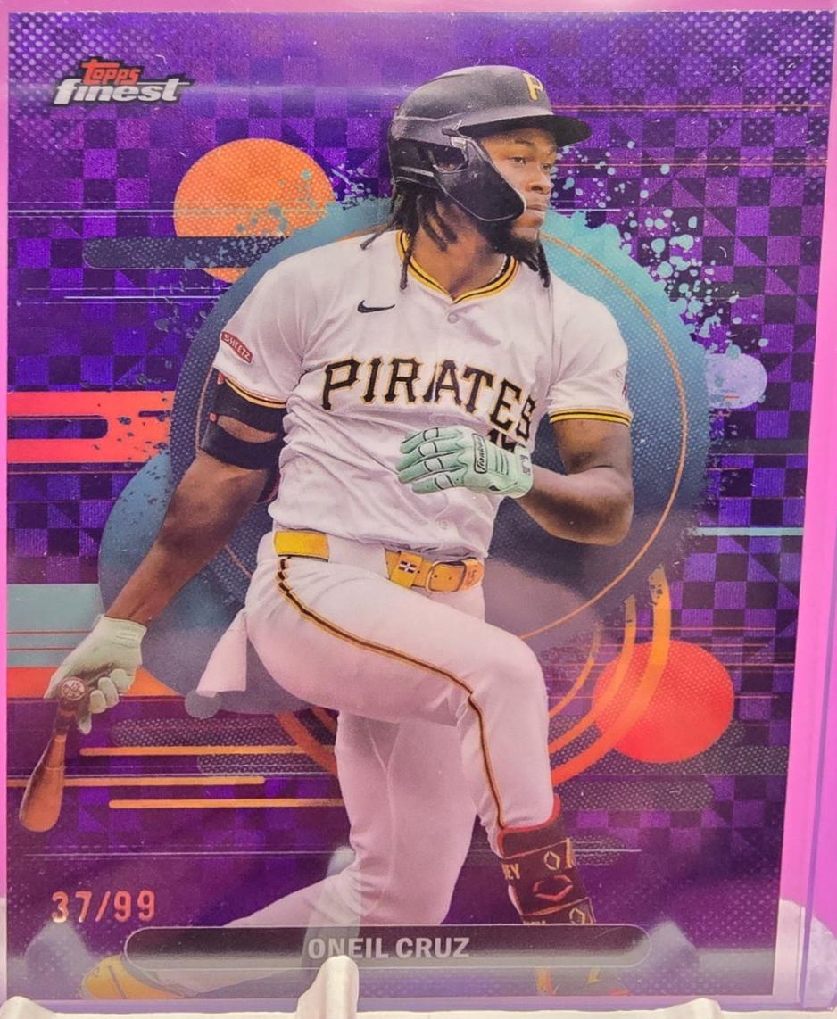 Oneil Cruz [Purple Checkerboard Refractor] #143
