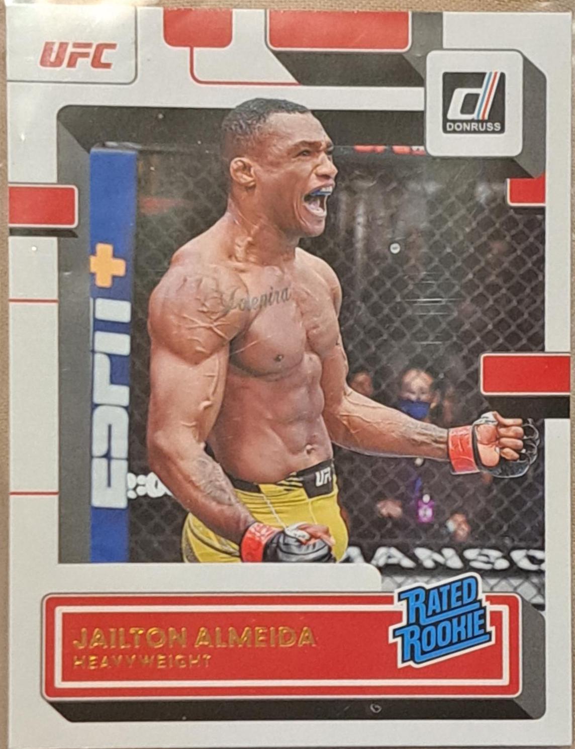 Jailton Malhadinho #218 Ufc Cards 2023 Panini Donruss UFC