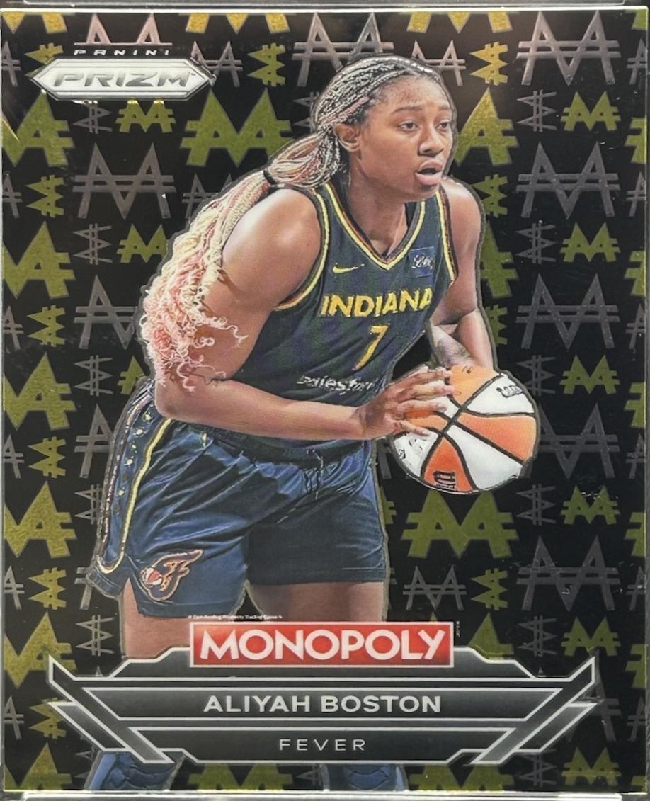 Aliyah Boston #B5 2024 Panini Prizm Monopoly WNBA