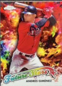 Andres Gimenez #FSU-11 Baseball Cards 2023 Topps Chrome Update Future Stars