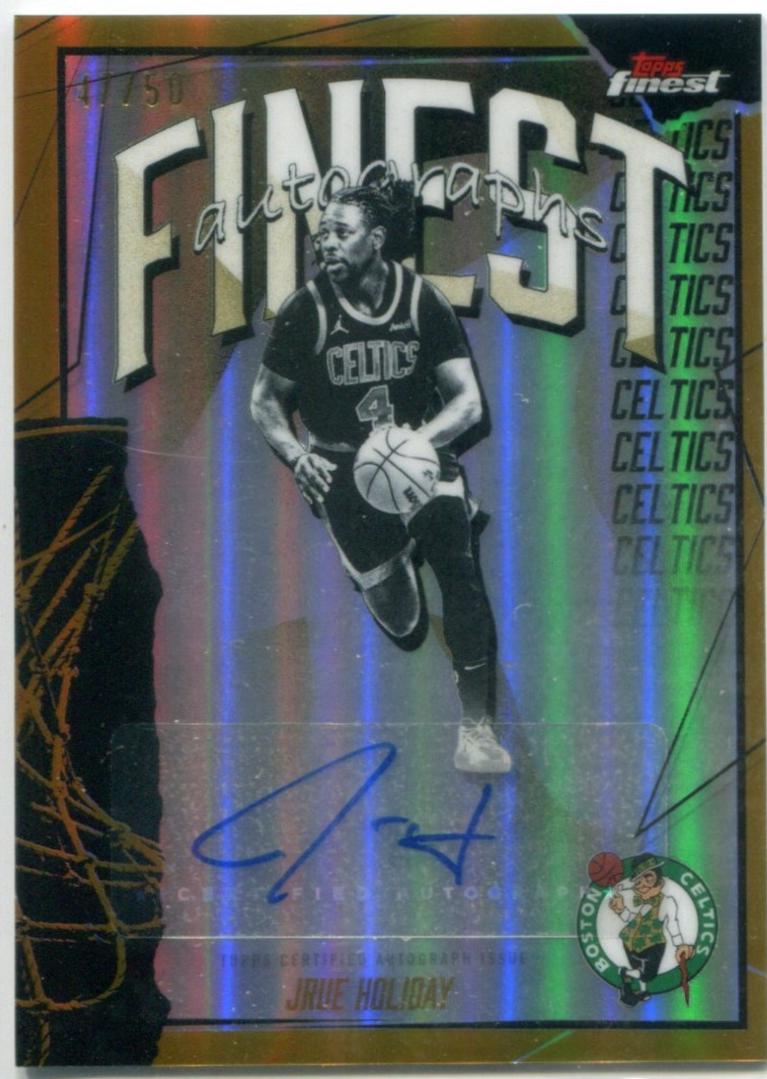Jrue Holiday [Gold Refractor] #FAU-JO