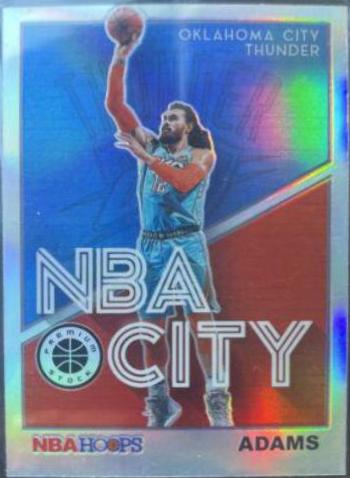 Steven Adams #3 Basketball Cards 2019 Panini Hoops Premium Stock NBA City