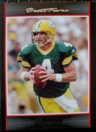 Brett Favre #11 Football Cards 2007 Bowman