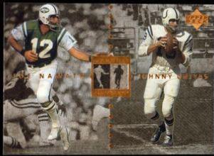 John Unitas, Joe Namath