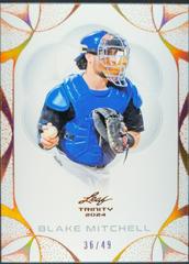 Blake Mitchell #19 Baseball Cards 2024 Leaf Trinity Prices